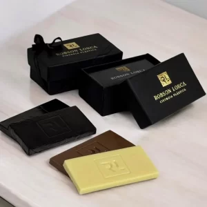 Caixa 2 Barras Cartão Personalizado